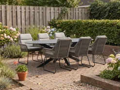 Intenso Isorella/Furato Ellips 200cm dining tuinset 7-delig
