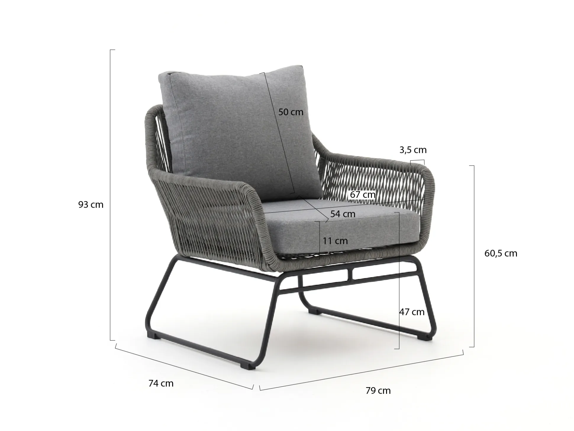 Intenso Isorella lounge tuinstoel