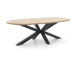 Intenso Isorella/ROUGH-Y Ellips 240cm dining tuinset 7-delig
