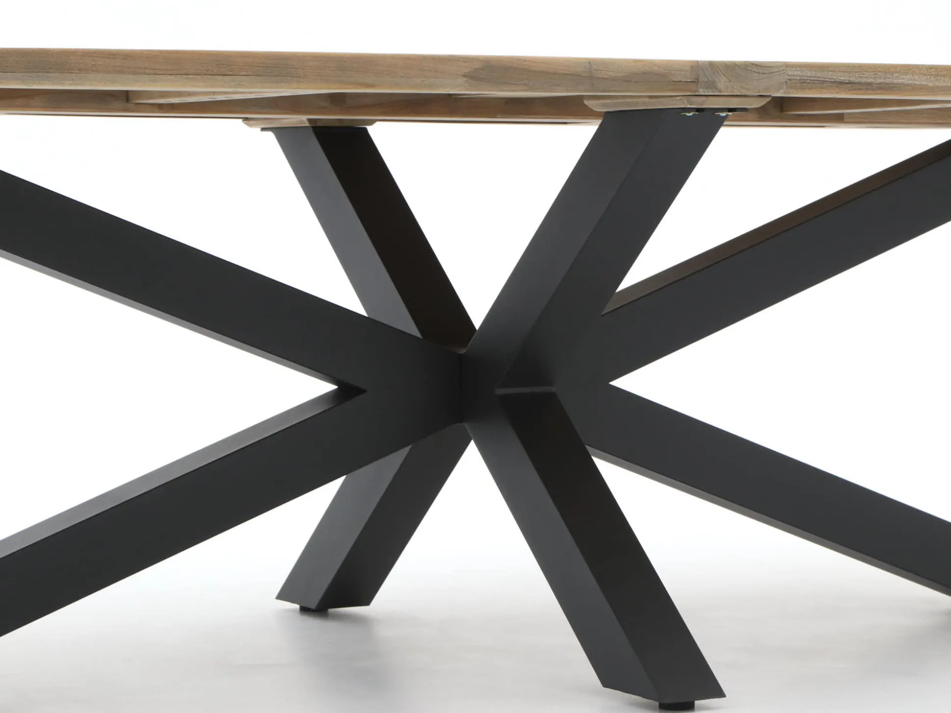 Intenso Isorella/ROUGH-Y Ellips 240cm dining tuinset 7-delig