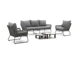 Intenso Isorella/Sarsina stoel-bank loungeset 5-delig