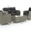 Intenso Leone/Milano stoel-bank loungeset 4-delig