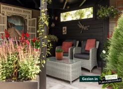 Intenso Leone/Milano stoel-bank loungeset 4-delig