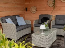 Intenso Leone/Milano stoel-bank loungeset 4-delig