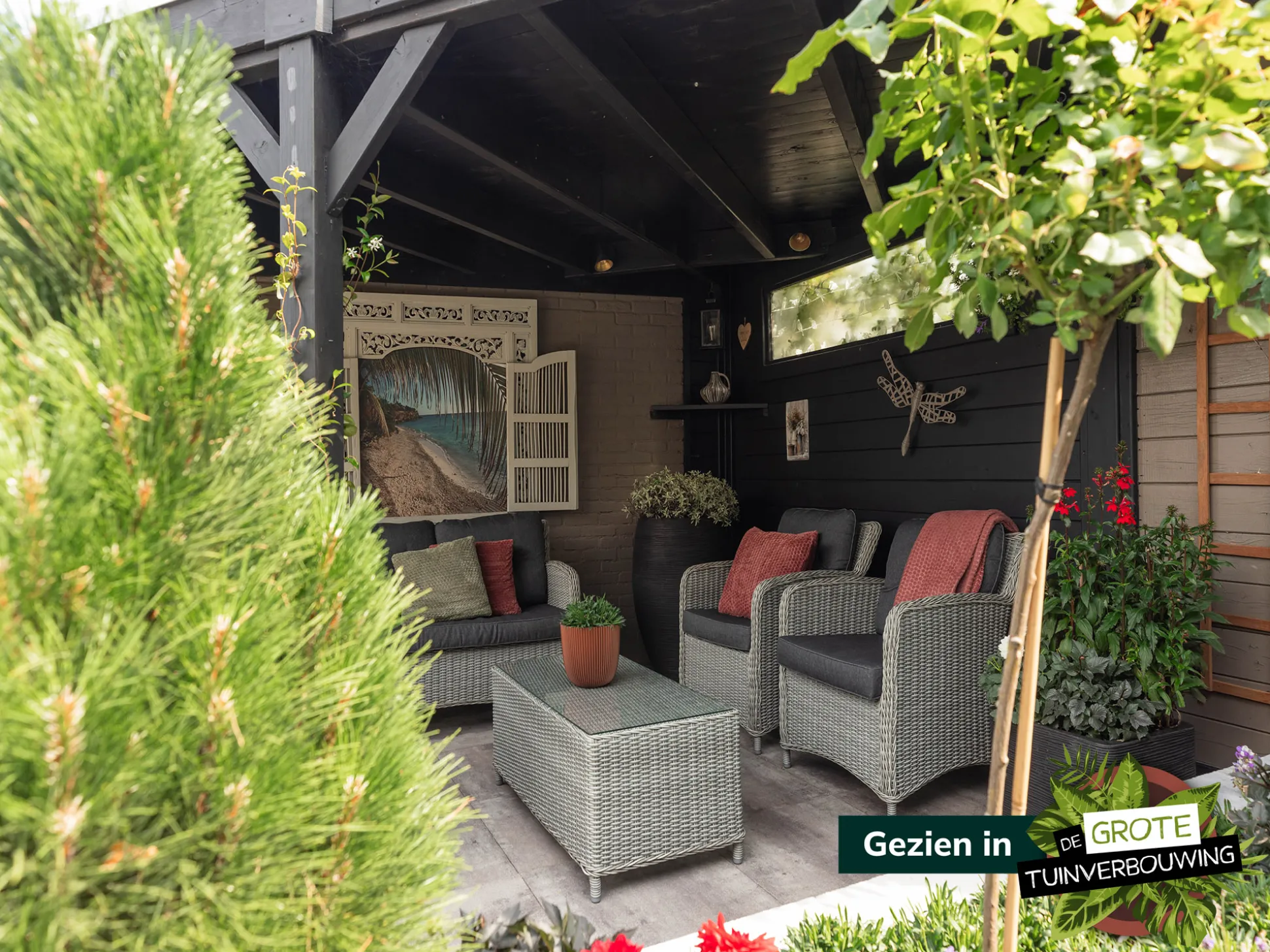 Intenso Leone/Milano stoel-bank loungeset 4-delig