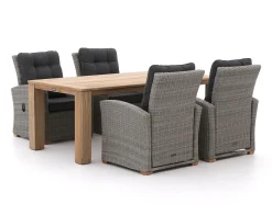 Intenso Mazzano/ROUGH-X 200cm lounge-dining tuinset 5-delig verstelbaar
