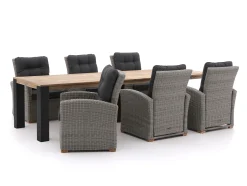 Intenso Mazzano/ROUGH-X 320cm lounge-dining tuinset 7-delig verstelbaar