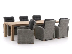 Intenso Mazzano/ROUGH-X 320cm lounge-dining tuinset 7-delig verstelbaar