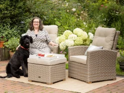Intenso Mazzano/ROUGH-X 320cm lounge-dining tuinset 7-delig verstelbaar