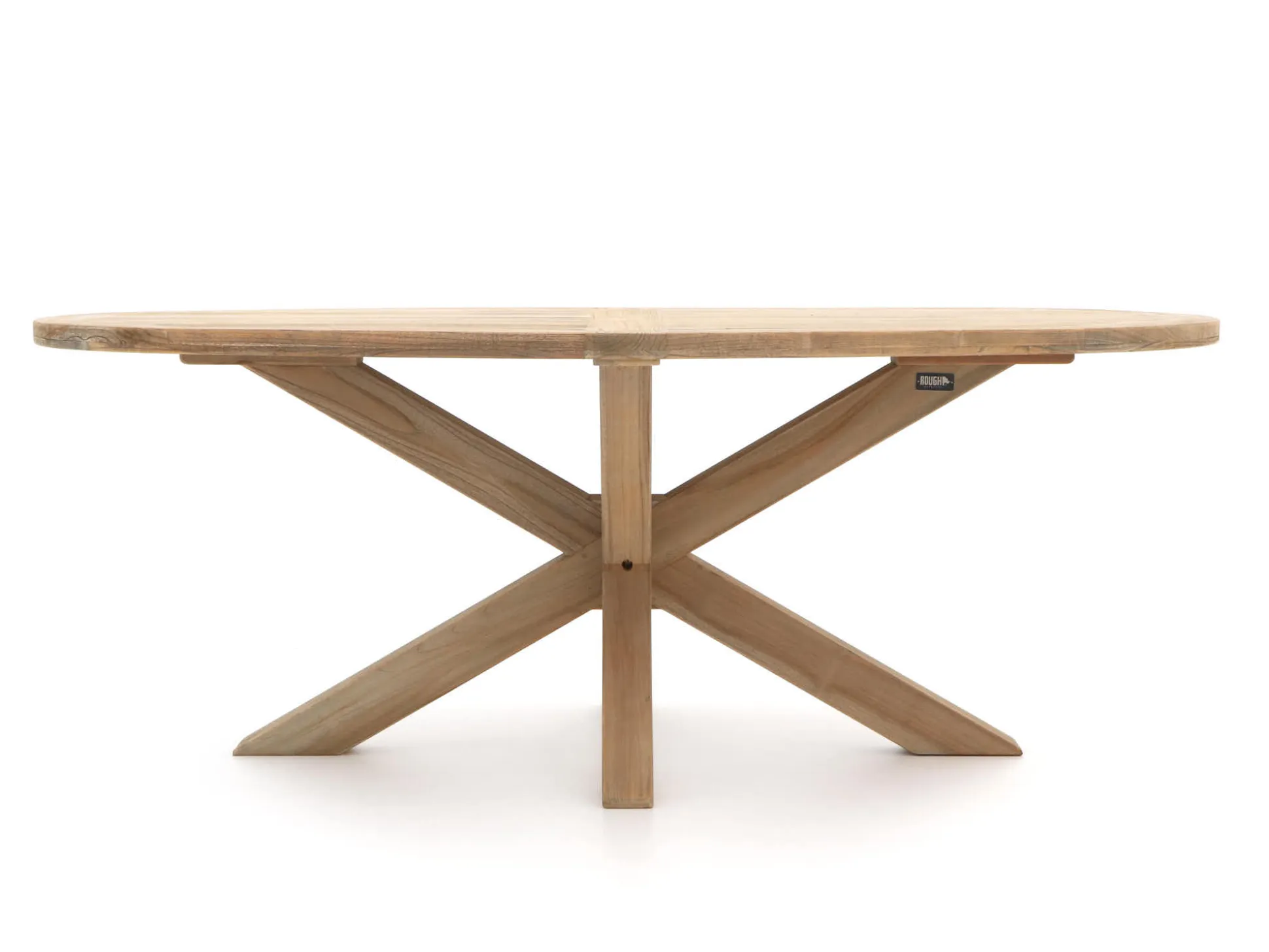 Intenso Mazzano/ROUGH-Y Ellips 200cm dining tuinset 5-delig verstelbaar