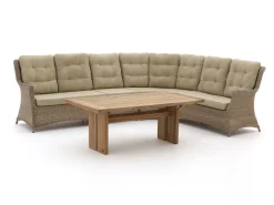 Intenso Milano/ROUGH-L dining loungeset 5-delig