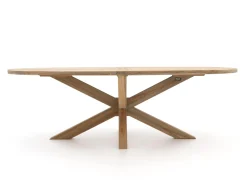 Intenso Milano/ROUGH-Y Ellips 240cm dining-lounge tuinset 7-delig