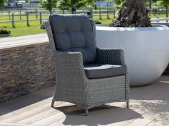 Intenso Milano/ROUGH-Y Ellips 240cm dining-lounge tuinset 7-delig