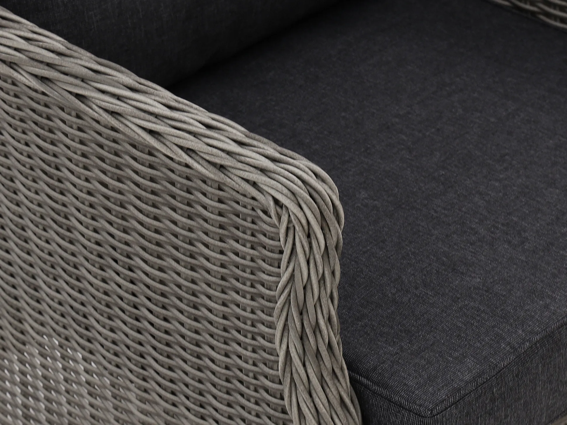 Intenso Milano/ROUGH-Y Ellips 280cm dining-lounge tuinset 7-delig