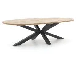 Intenso Milano/ROUGH-Y Ellips 280cm dining tuinset 7-delig