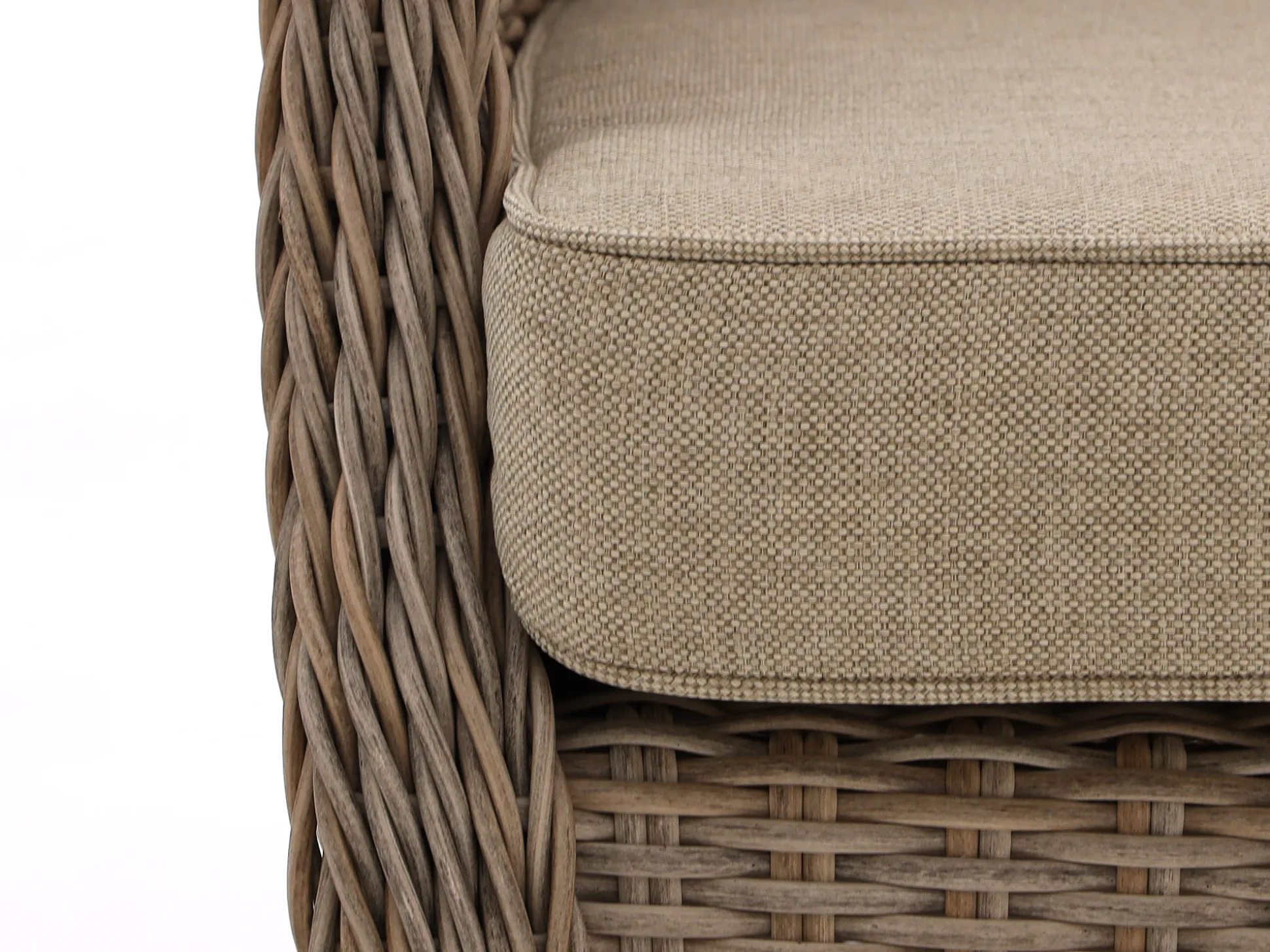 Intenso Milano/ROUGH-Y Ellips 240cm dining-lounge tuinset 7-delig