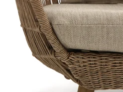 Intenso Stila/Cosidune stoel-bank loungeset met vuurtafel 5-delig