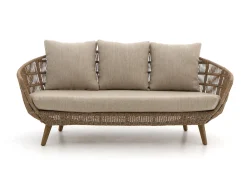 Intenso Stila/Cosidune stoel-bank loungeset met vuurtafel 5-delig