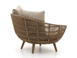 Intenso Stila/Cosidune stoel-bank loungeset met vuurtafel 5-delig