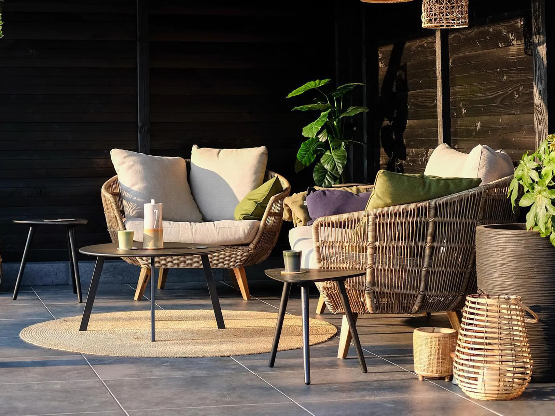 Intenso Stila lounge tuinbank 191cm