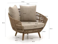 Intenso Stila lounge tuinstoel