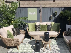 Intenso Stila/ROUGH-K stoel-bank loungeset 5-delig