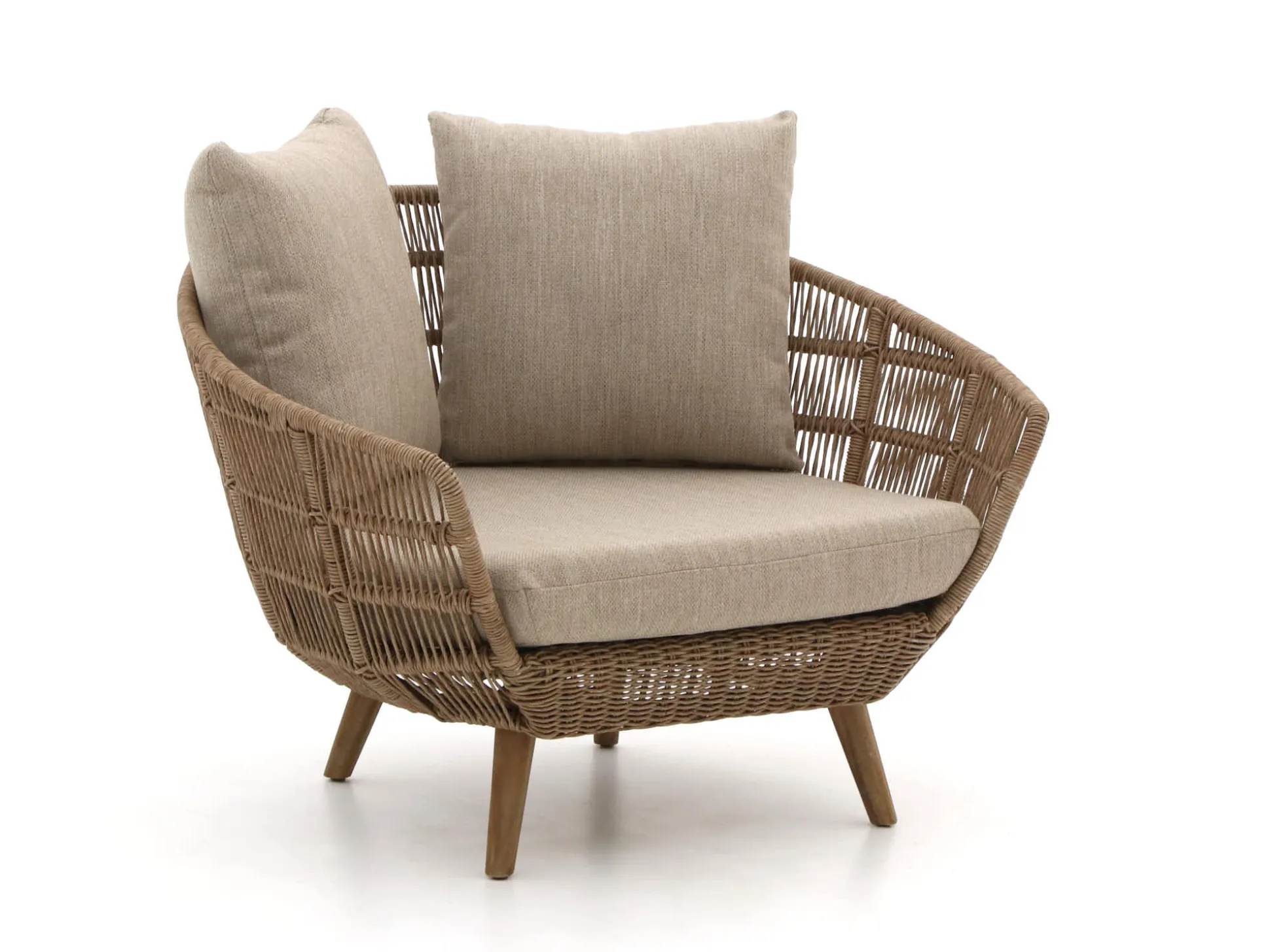 Intenso Stila/ROUGH-K stoel-bank loungeset 5-delig