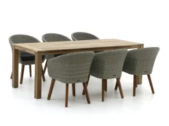 Intenso Tropea/ROUGH-S 220cm dining tuinset 7-delig