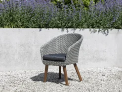 Intenso Tropea/ROUGH-S 160cm dining tuinset 5-delig