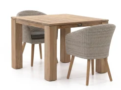 Intenso Tropea/ROUGH-X 100cm dining tuinset 3-delig