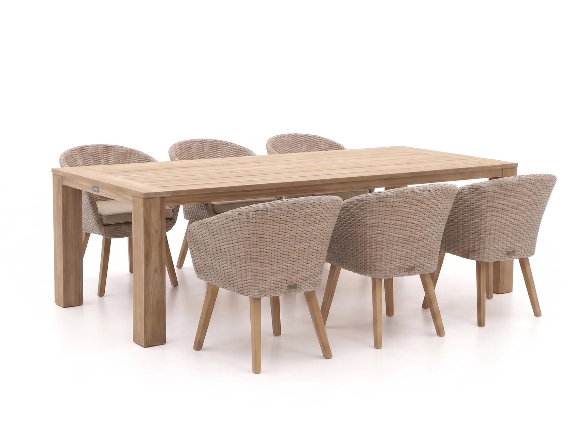 Intenso Tropea/ROUGH-X 240cm dining tuinset 7-delig