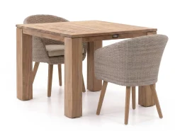 Intenso Tropea/ROUGH-X 100cm dining tuinset 3-delig