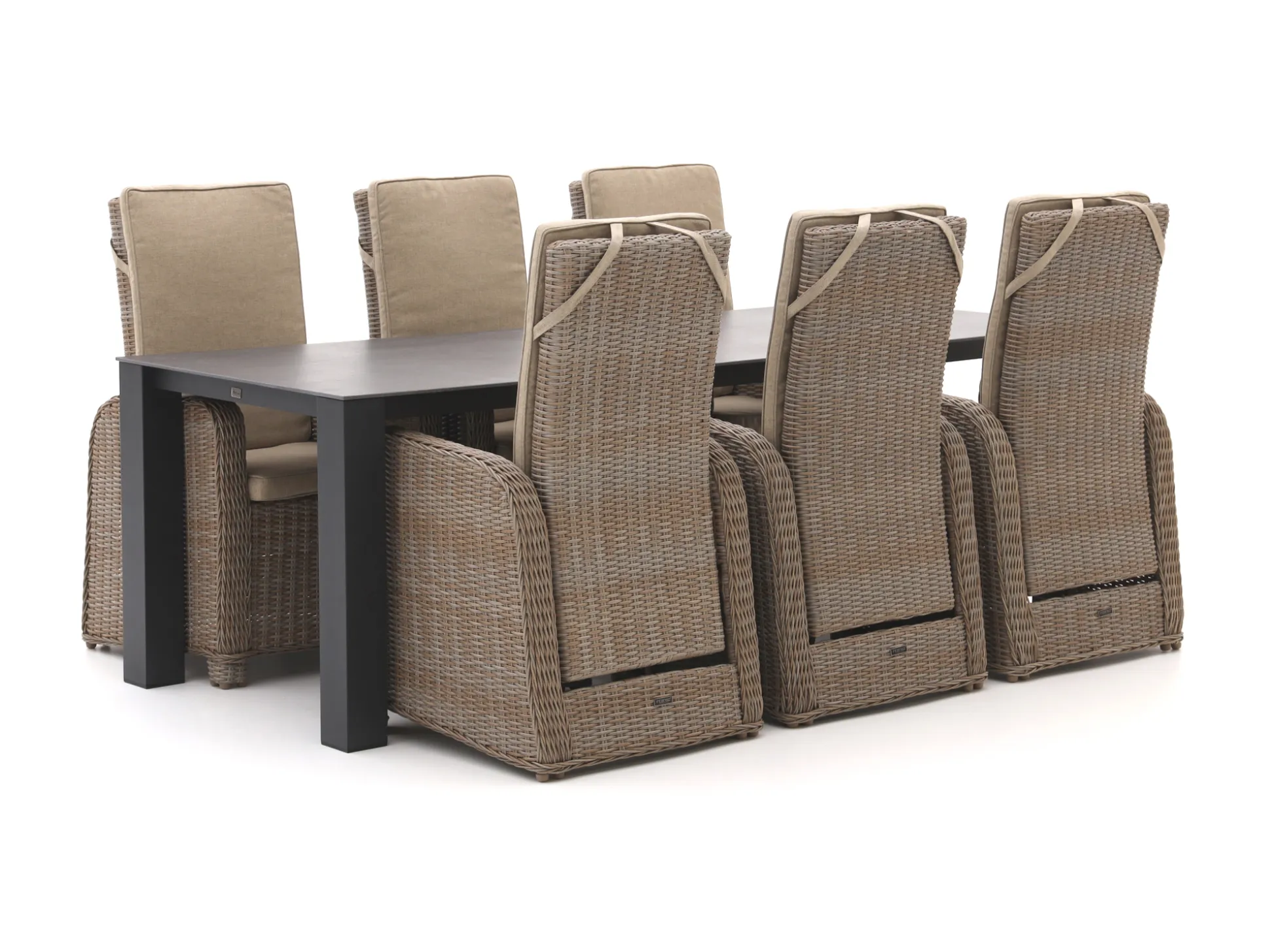 Intenso Umbria/Lagundo 230cm dining tuinset 7-delig verstelbaar