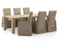 Intenso Umbria/ROUGH-X 240cm dining tuinset 7-delig verstelbaar