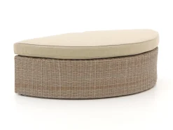 Intenso Venetië loveseat voetenbank 130x70cm
