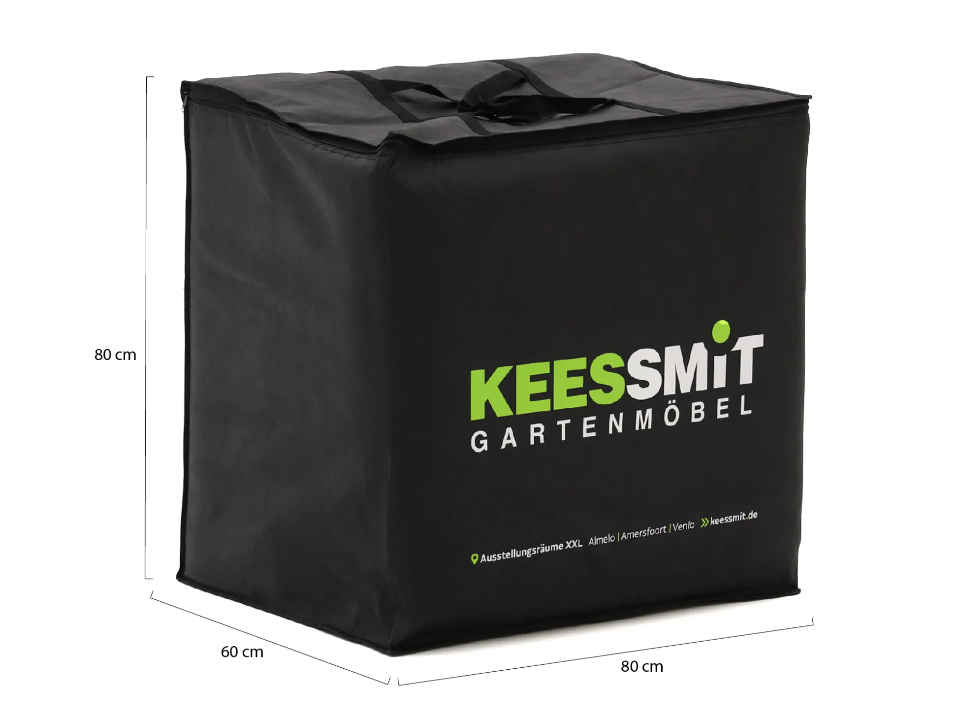 Kees Smit Kussentas voor tuinkussens 80x80x60cm - DE