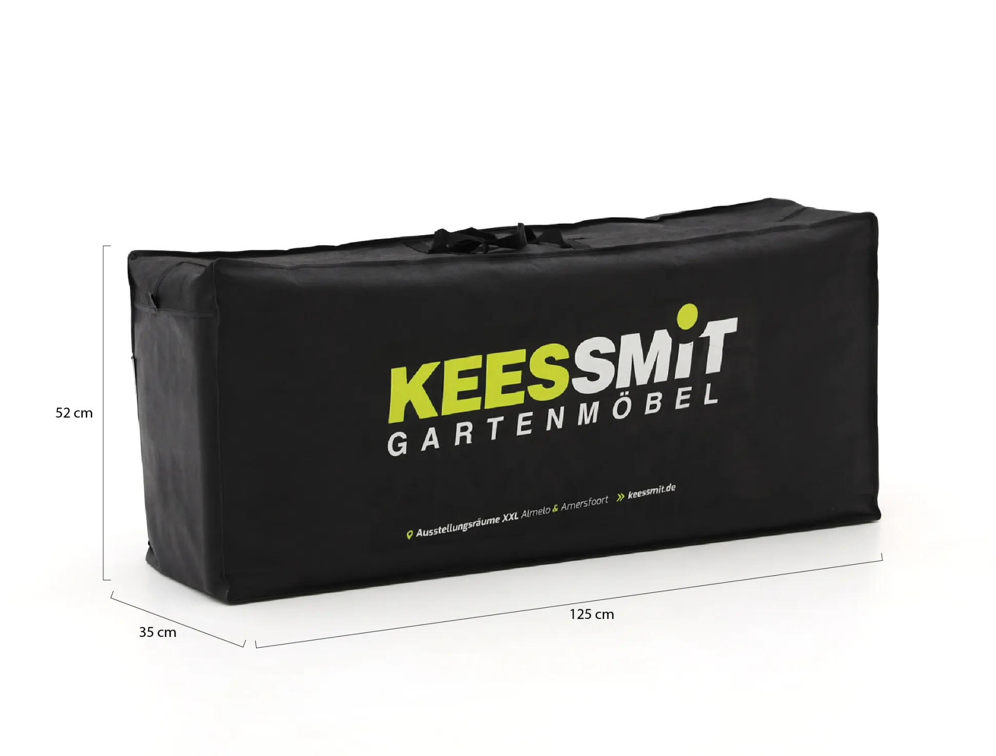 Kees Smit Kussentas voor tuinkussens 125x35x52cm - DE