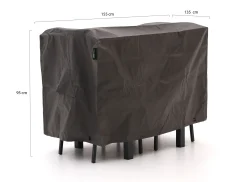 Kees Smit Tuinmeubelhoes barset 155x135x95cm