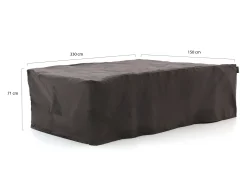 Kees Smit Tuinmeubelhoes diningset 330x150x71cm