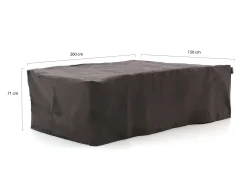 Kees Smit Tuinmeubelhoes diningset 260x150x71cm