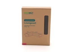 Kees Smit Tuinmeubelhoes hoek loungeset 225/77x225/77x70/35cm