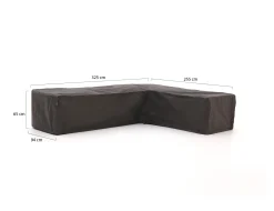 Kees Smit Tuinmeubelhoes hoek loungeset 325x94/255x94x65cm