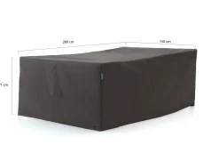 Kees Smit Tuinmeubelhoes stoel-bank loungeset 220x138x75cm