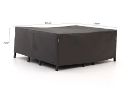 Kees Smit Tuinmeubelhoes stoel-bank loungeset 200x150x75cm