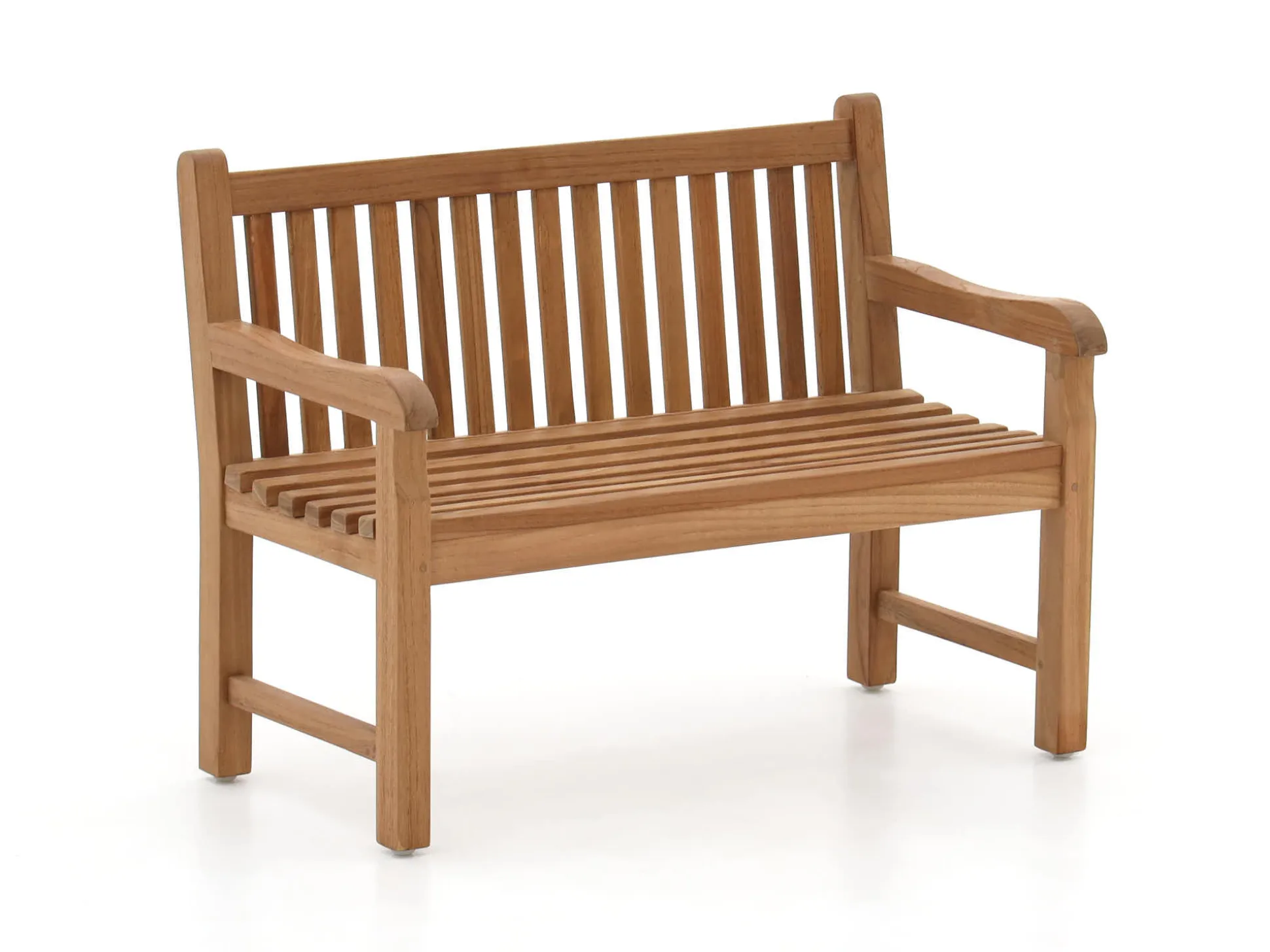 Kinder tuinbank 75x40x56cm/KiKabeer Groot 30cm wit
