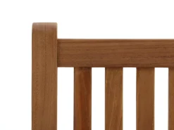 Kinder tuinbank 75x40x56cm/KiKabeer Groot 30cm wit