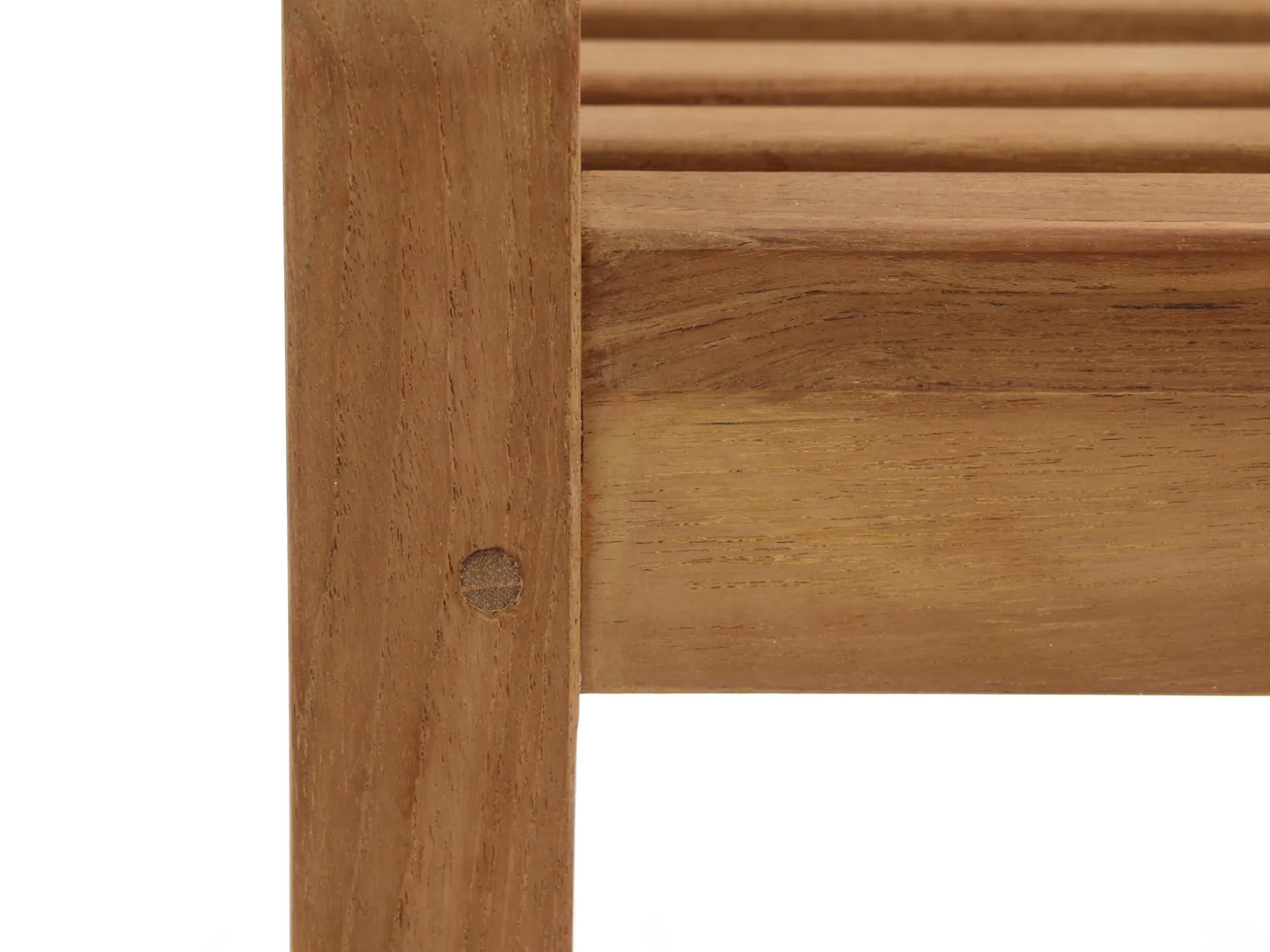 Kinder tuinbank 75x40x56cm/KiKabeer Groot 30cm wit