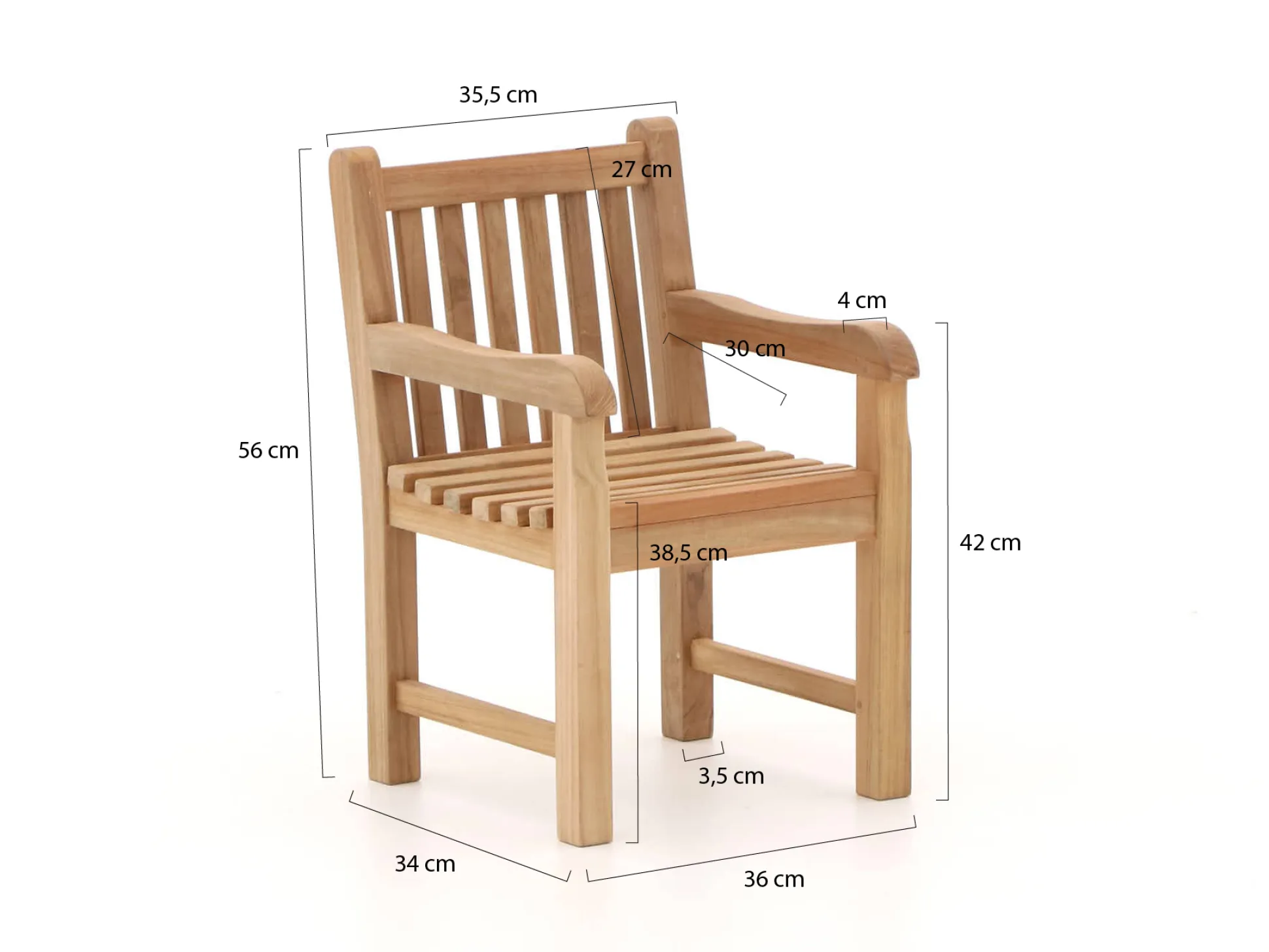 Kinder tuinset 4-delig 65cm
