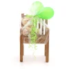 Kinder tuinstoel 35x40x56cm/KiKabeer Groot 30cm Bruin