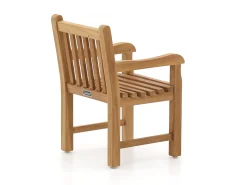 Kinder tuinstoel 35x40x56cm/KiKabeer Groot 30cm Bruin